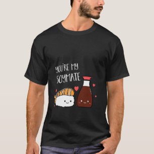 Camiseta Você É Meu Soymate -Maki e Nigiri Sushi Japonês