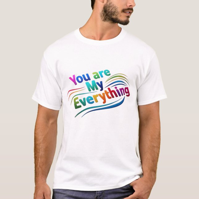 Camiseta *"Você É Meu Tudo" - O Amor Final (Frente)