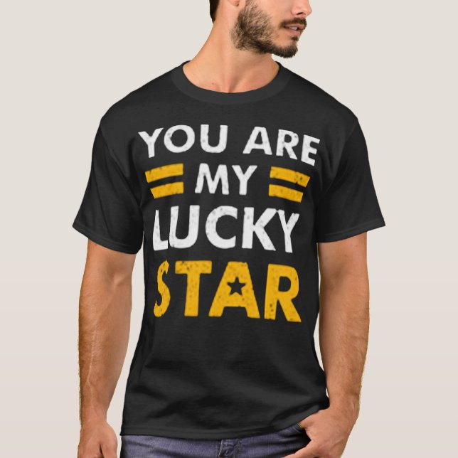 Camiseta Você é minha estrela da sorte (Frente)