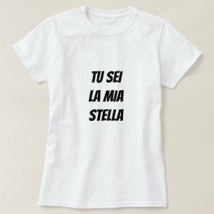 Camiseta Você é minha estrela em T-Shirt Italiano