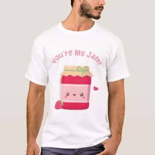 Camiseta Você É Minha Garrafa De Morango