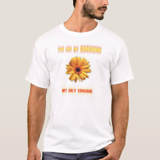 Camiseta Você é minha luz do sol