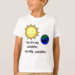 Camiseta Você é minha luz do sol