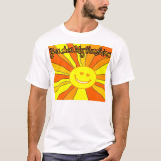 Camiseta Você é minha luz do sol