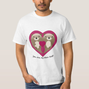 Camiseta Você É Minha Metade Mais Longa