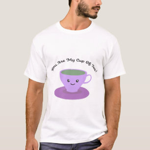 Camiseta Você É Minha Xícara De Chá