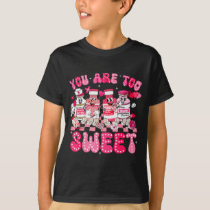Camiseta Você É Muito Doce Conscientização do Diabetes Insu