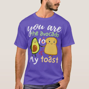 Camiseta você é o abacate da minha torrada