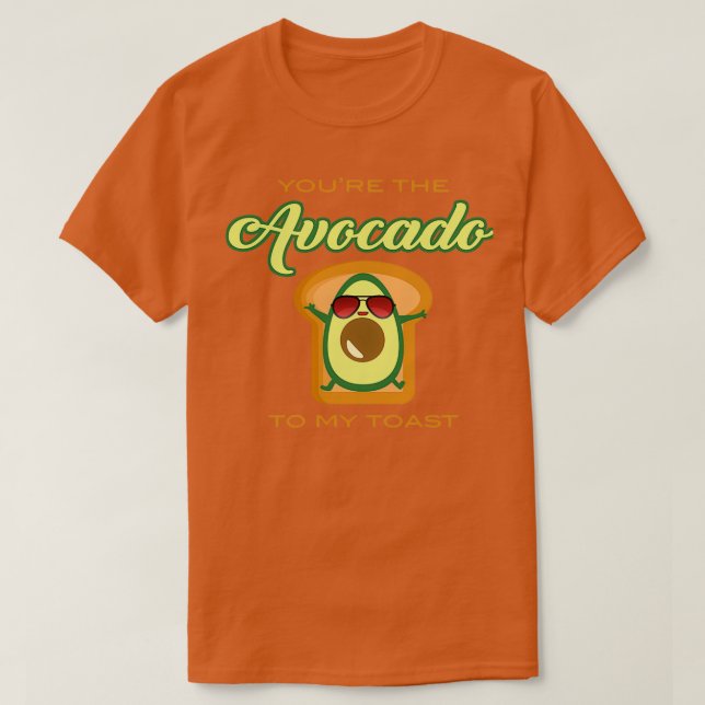 Camiseta Você é o abacate do meu brinde 7 (Frente do Design)