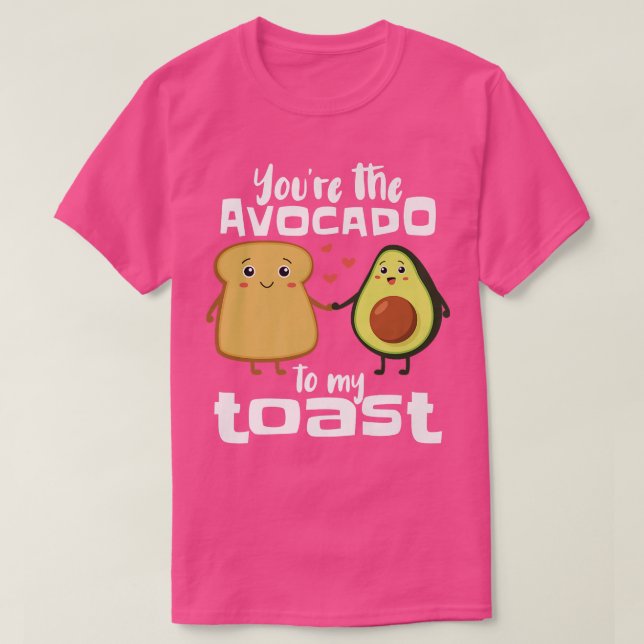 Camiseta Você é o abacate do meu brinde, Engraçado Avocado  (Frente do Design)