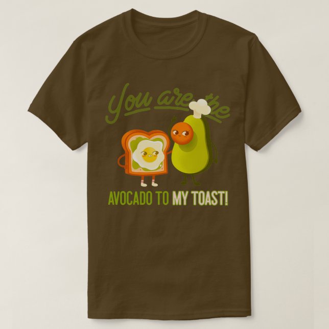Camiseta Você É O Avocado Do Meu Brinde 5 (Frente do Design)