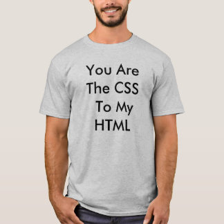 Camiseta Você é o CSS….