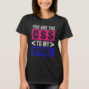 Camiseta Você É O Css Do Meu Desenvolvedor Html Html Css