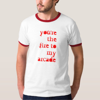 Camiseta você é o fogo a minha arcada