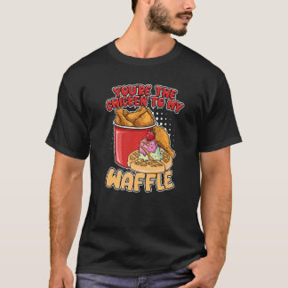 Camiseta Você é o galinha do meu Waffle Breakfast Waffles