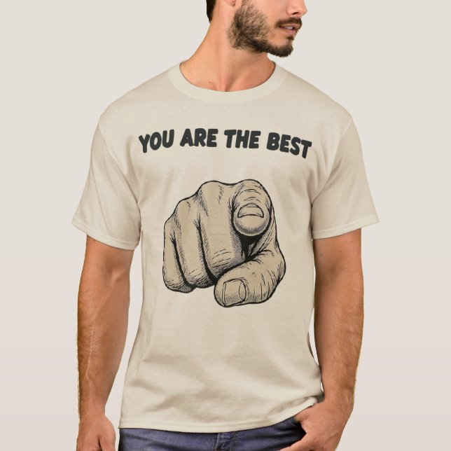CAMISETA VOCÊ É O MELHOR!!! (Frente)