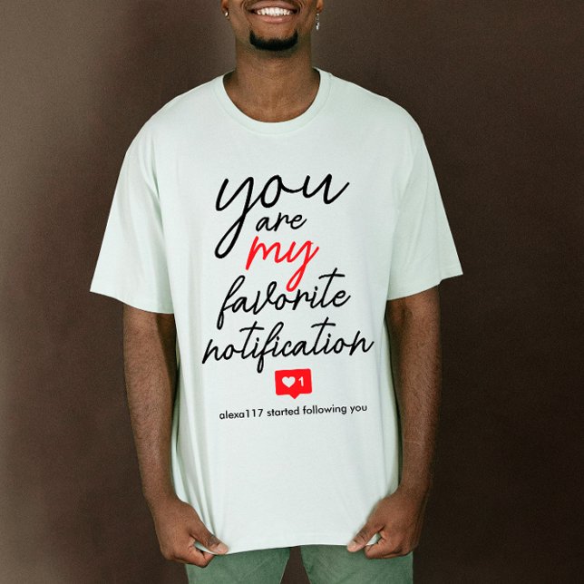 Camiseta Você é o meu Casal Vermelho de Amor Digital Curto  (Criador carregado)