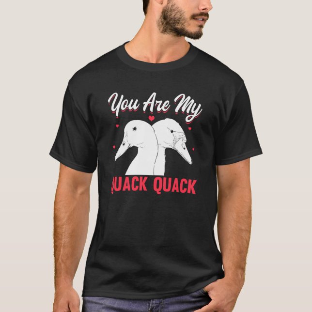 Camiseta Você é o meu patinho de aniversário da mãe (Frente)