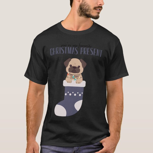 Camiseta Você é o meu presente de Natal favorito (Frente)