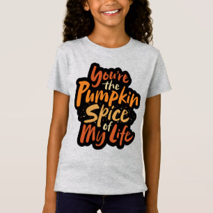 Camiseta Você é o Pumpkin Spice da Minha Vida - Dia de Ação