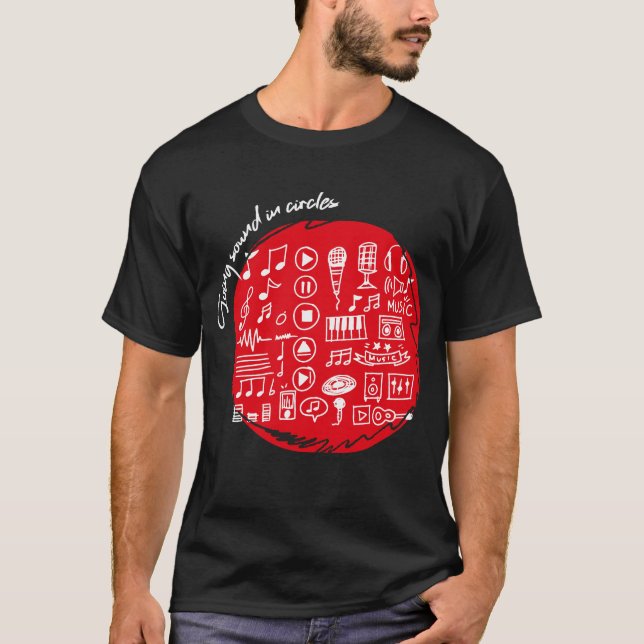 Camiseta Você é o que ouve... (Frente)