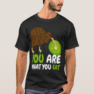 Camiseta Você É O Que Você Comeu Na Ornitologia Da Fruta De