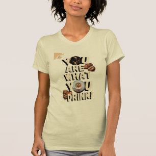 Camiseta Você é o que você pensa sobre café