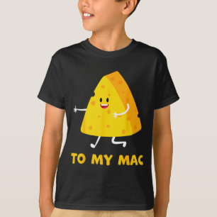 Camiseta Você É o Queijo Para o Meu Mac Casais Engraçados C