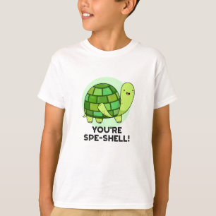 Camiseta Você é o Spe-shell Engraçado Tortoise Pun