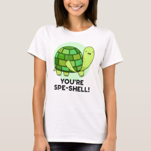 Camiseta Você é o Spe-shell Engraçado Tortoise Pun
