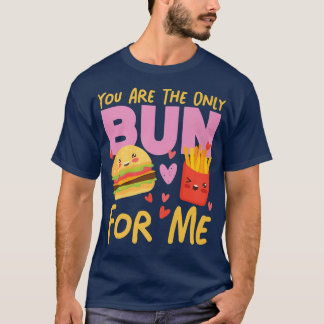 Camiseta Você É O Único Arma Para Mim Cheeseburger E Fries