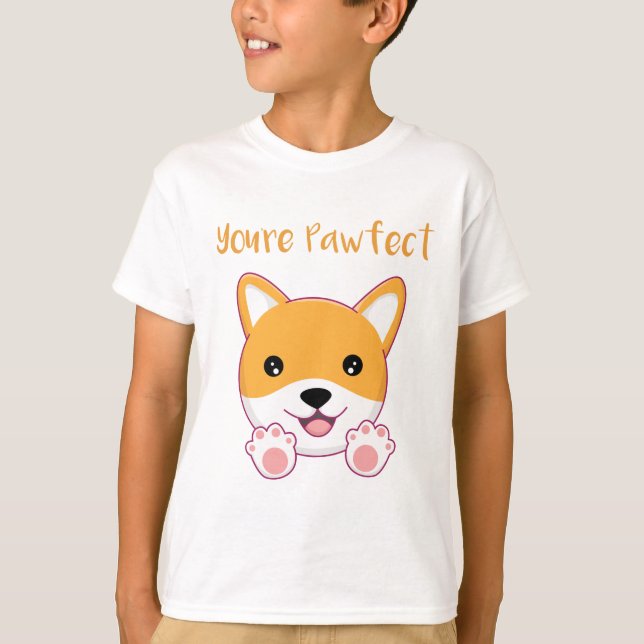 Camiseta Você é Pawfect T-Shirt (Frente)
