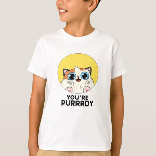 Camiseta Você é Purrdy Funny Cat Pun