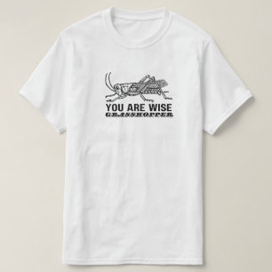 Camiseta Você É Sábio Grilo