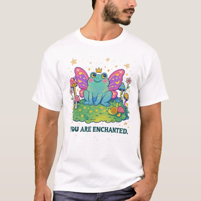 Camiseta Você É Sapo Fada Encantado (Frente)