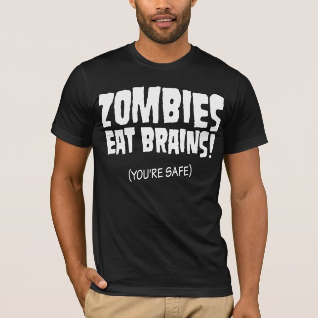 Camiseta Você é seguro dos zombis (Frente)
