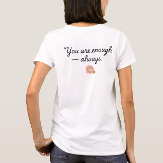 Camiseta você é suficiente