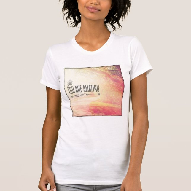 Camiseta Você é surpreendente (Frente)