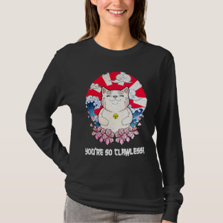 Camiseta Você é tão Gato sem Garras Humor de Gatinho Piad