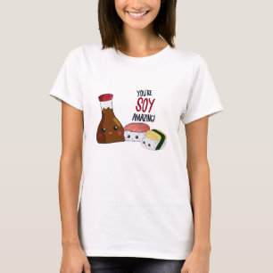 Camiseta Você é tão maravilhoso Kawaii Sushi Hi & Hello 