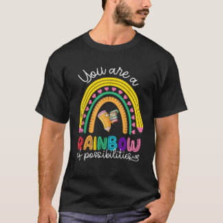 Camiseta Você é um Arco-íris de possibilidades