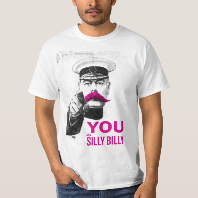 Camiseta Você é um Billy parvo (Frente)