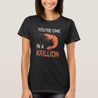 Camiseta Você é Um em Um Krillion Fã de Frutos do Mar Lagos