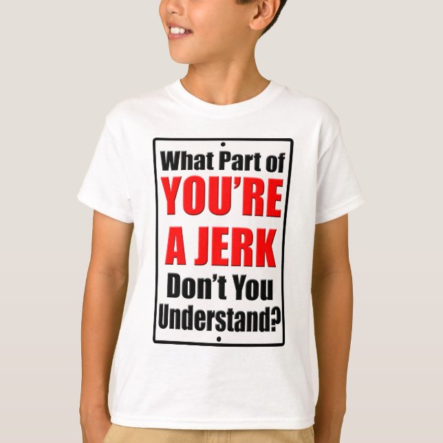 Camiseta Você é um idiota (Frente)