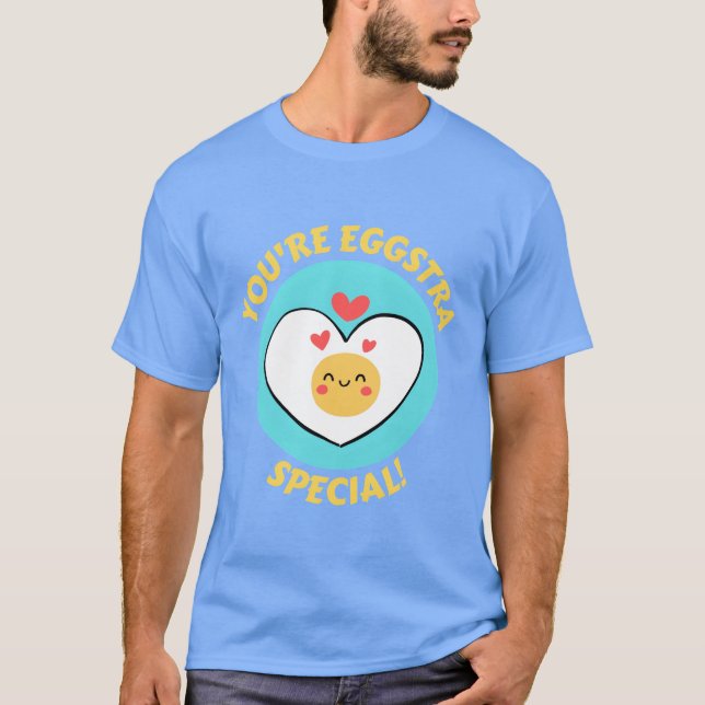 Camiseta Você é um Ovo Especial Pun retro (Frente)