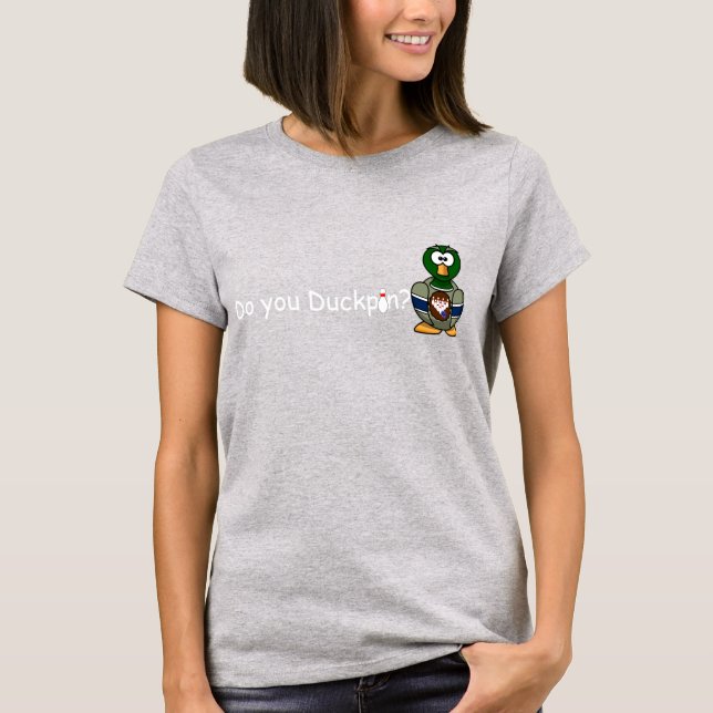 Camiseta VOCÊ É UM PORCO? Boliche Tee (Frente)