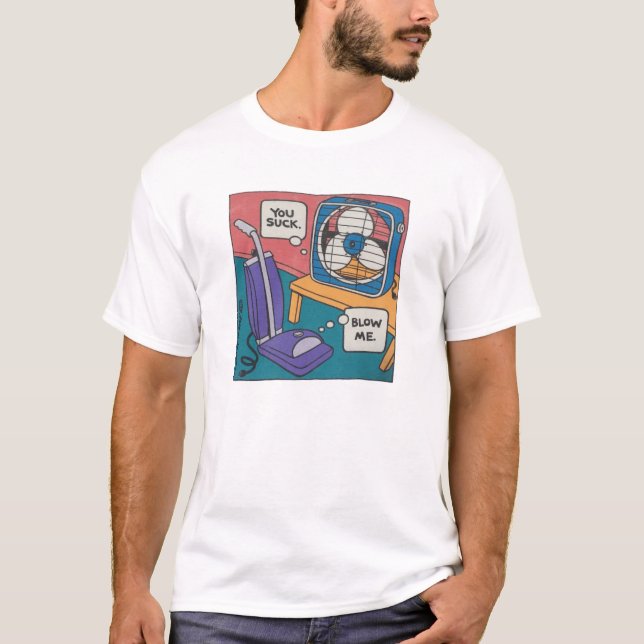Camiseta Você é um saco me soprar, você é um saco me soprar (Frente)