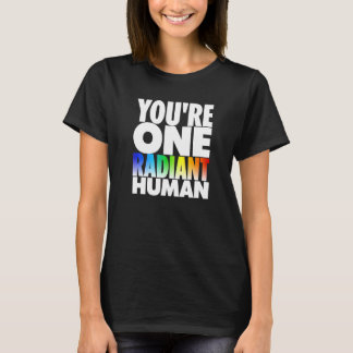 Camiseta Você é uma chuva transexual radiante e bissexual h