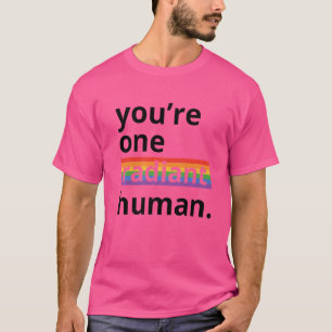 Camiseta Você é uma chuva transexual radiante e bissexual h