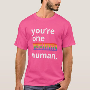 Camiseta Você é uma chuva transexual radiante e bissexual h